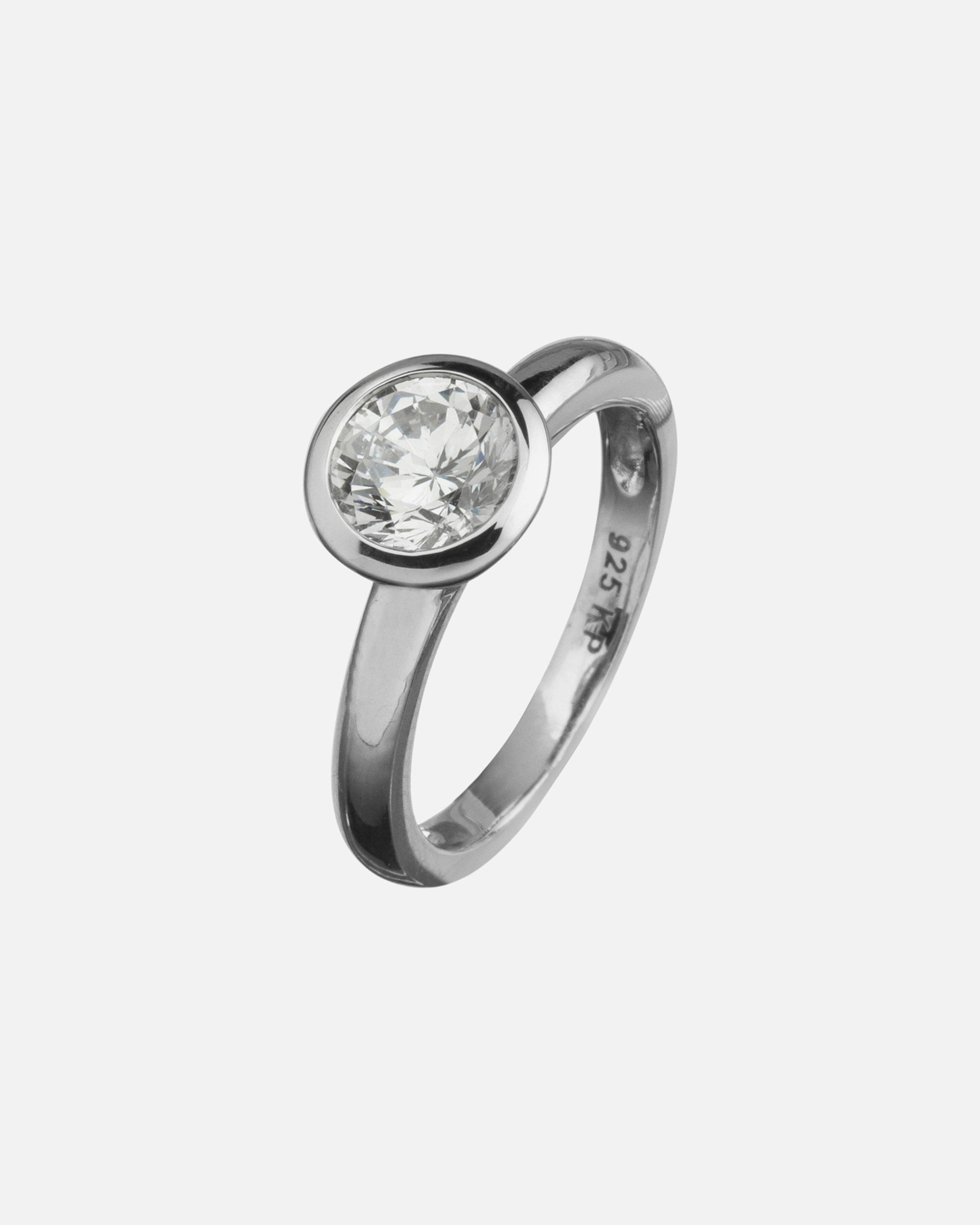 Ring für Weiblich Celesta Ring 925 Zirkonia weiß 058 (18,5)