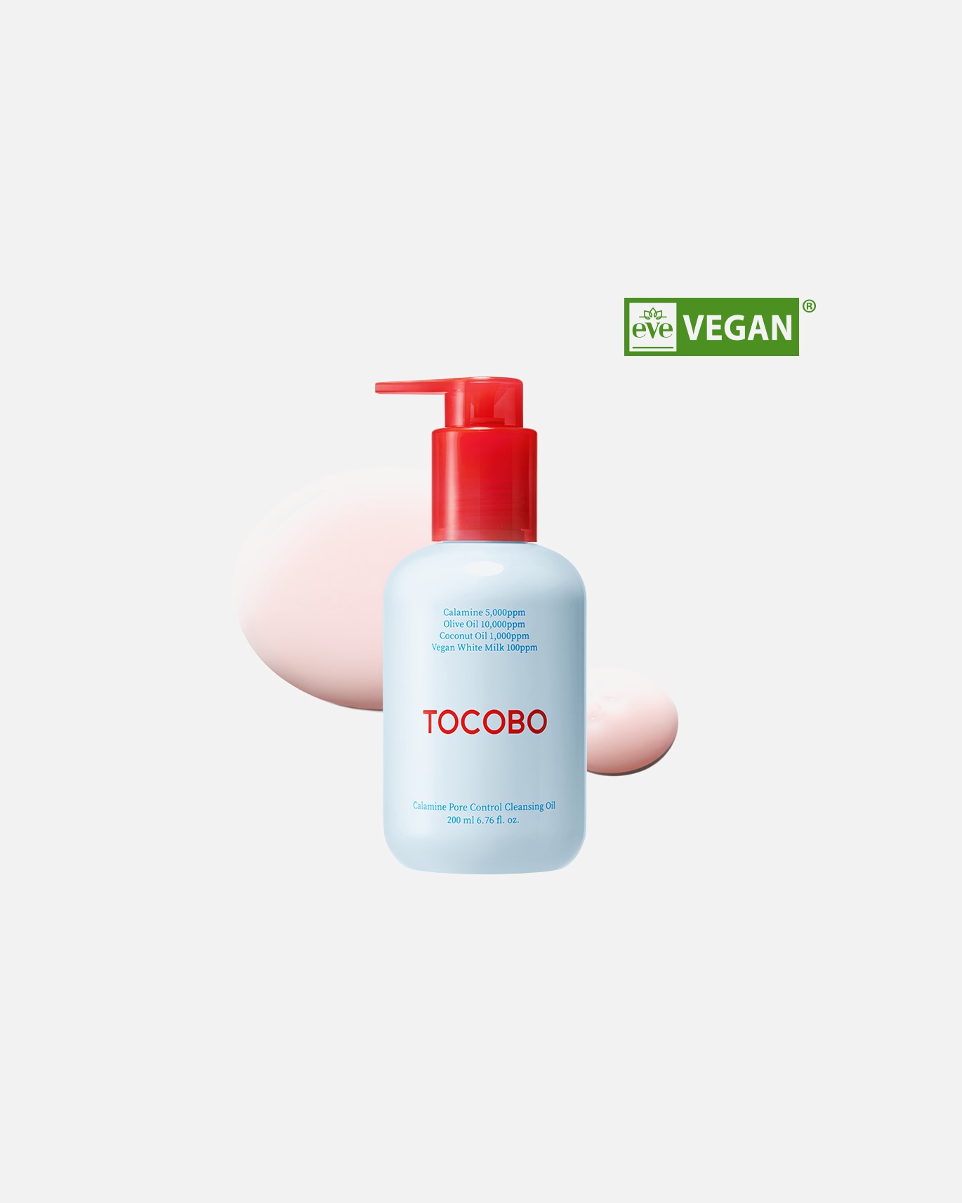 Feuchtigkeitsspendende Gesichtsbehandlung für Unisex TOCOBO Tocobo Calamine Pore Control Cleansing Oil 200ml 200 ml