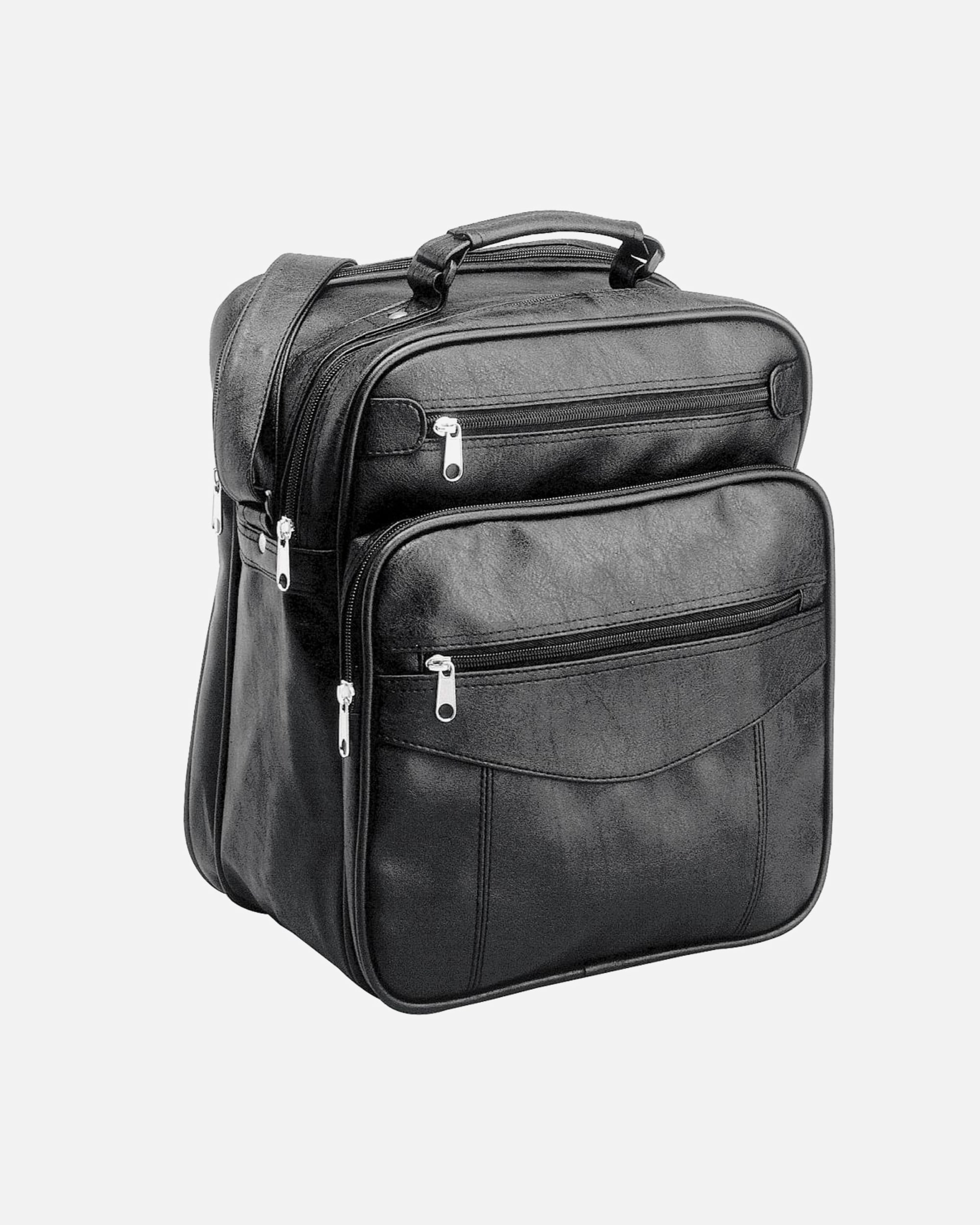 Reisetasche für Unisex d & n Travel Bags Flugumhänger I 34 cm schwarz