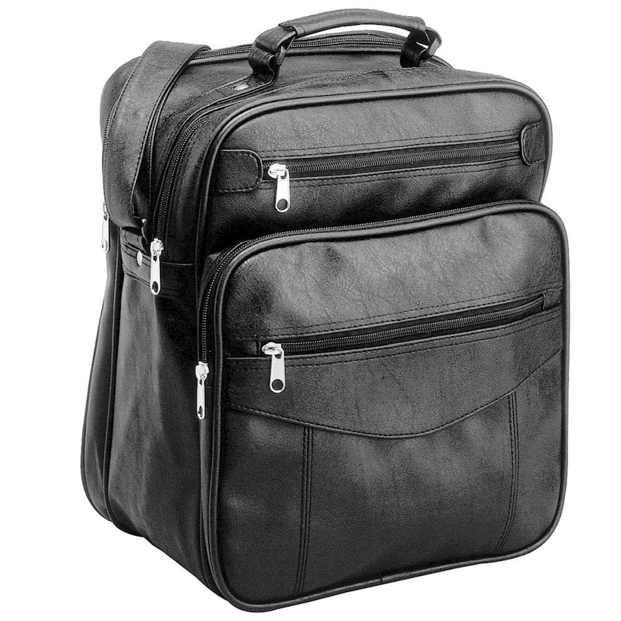 d & n Travel Bags Flugumhänger I 34 cm schwarz Schwarz