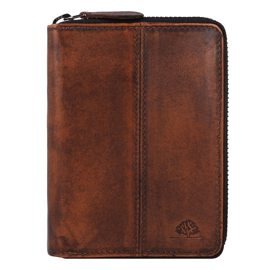 Greenburry Destressed Damengeldbörse rusty orange Coral Damen