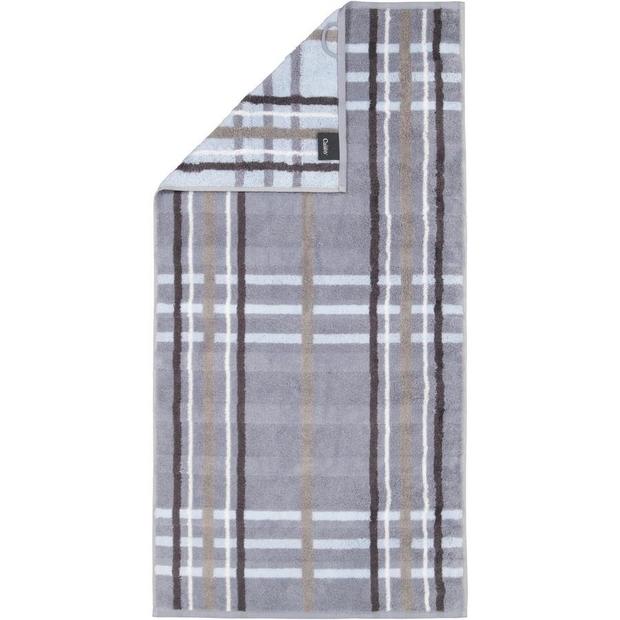 Cawö Handtücher Noblesse Check 1089 nordic blue - 11 Handtuch 50x100 cm