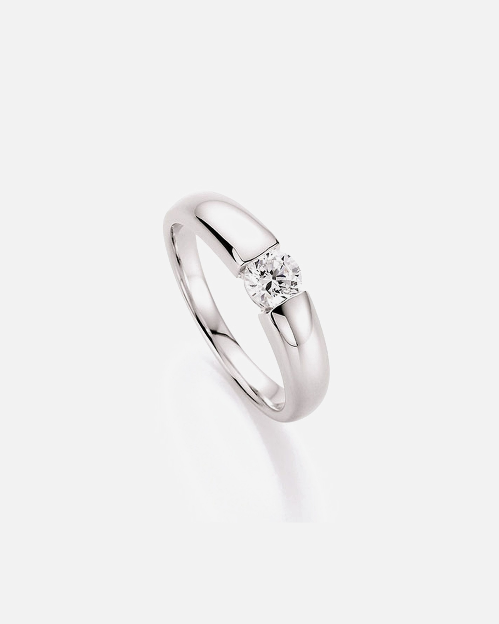 Ring für Weiblich Smart Jewel Ring glamouröse Optik mit Zirkonia, Silber 925 54