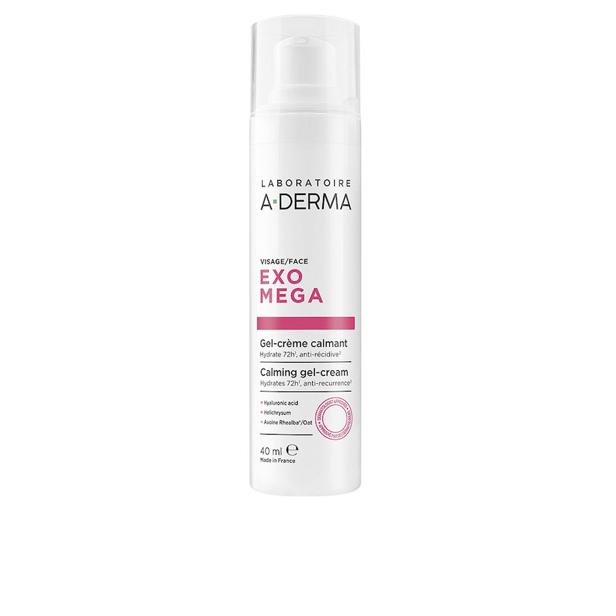 A-DERMA EXOMEGA beruhigendes Gesichtscreme-Gel 40 ml