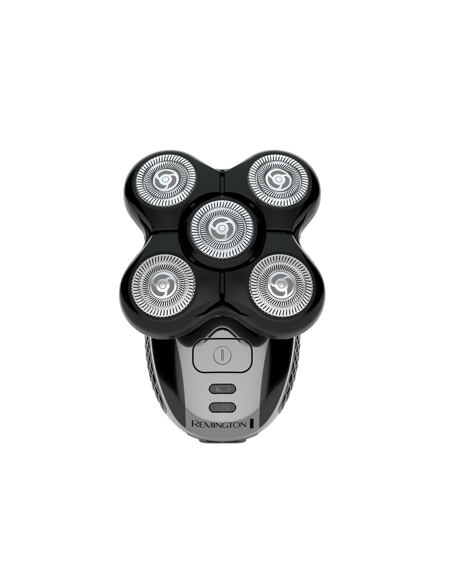 Remington Glatzen-Rasierer mit 5 Scherköpfen