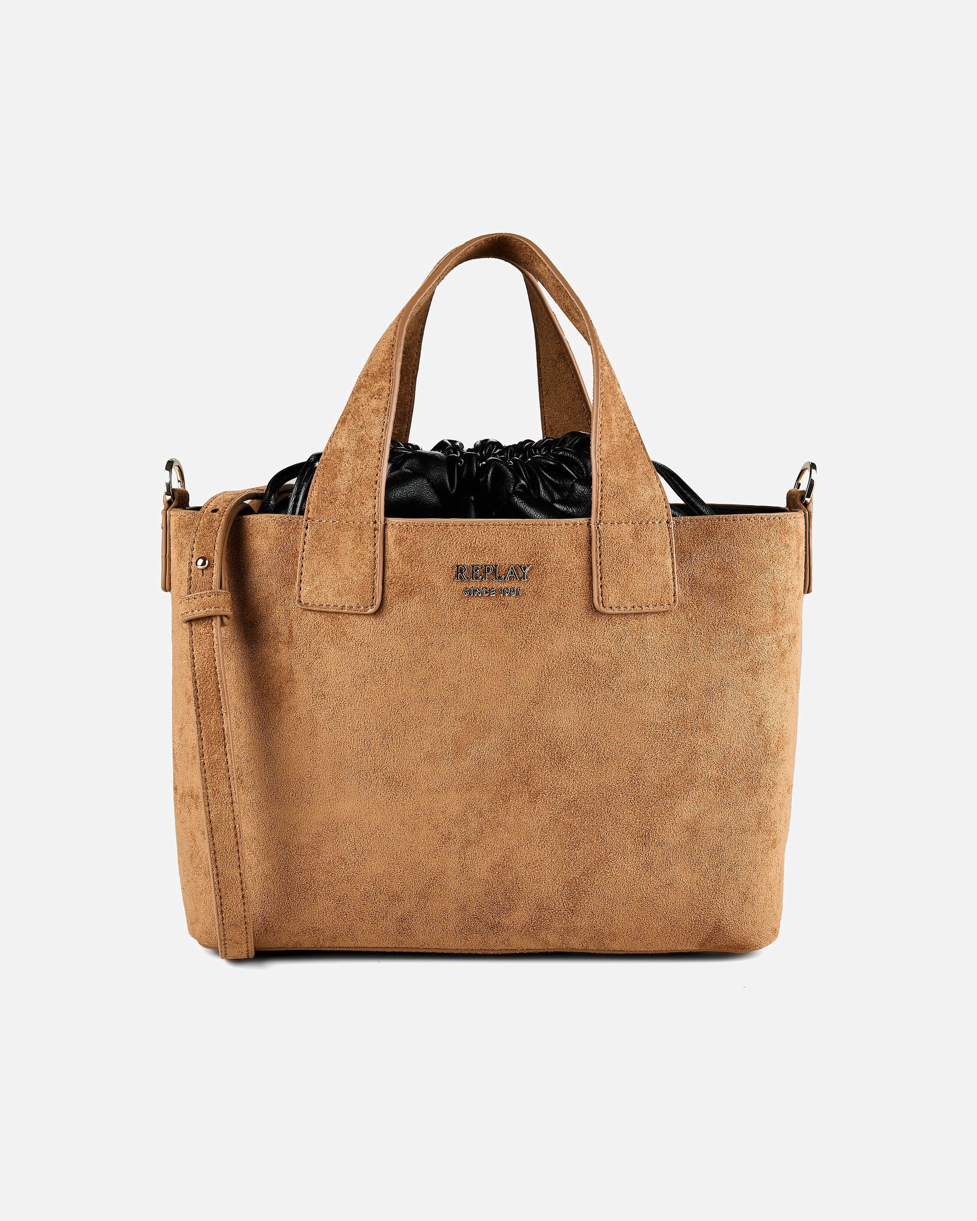 Clutch für Weiblich Replay Henkeltasche chipmunk