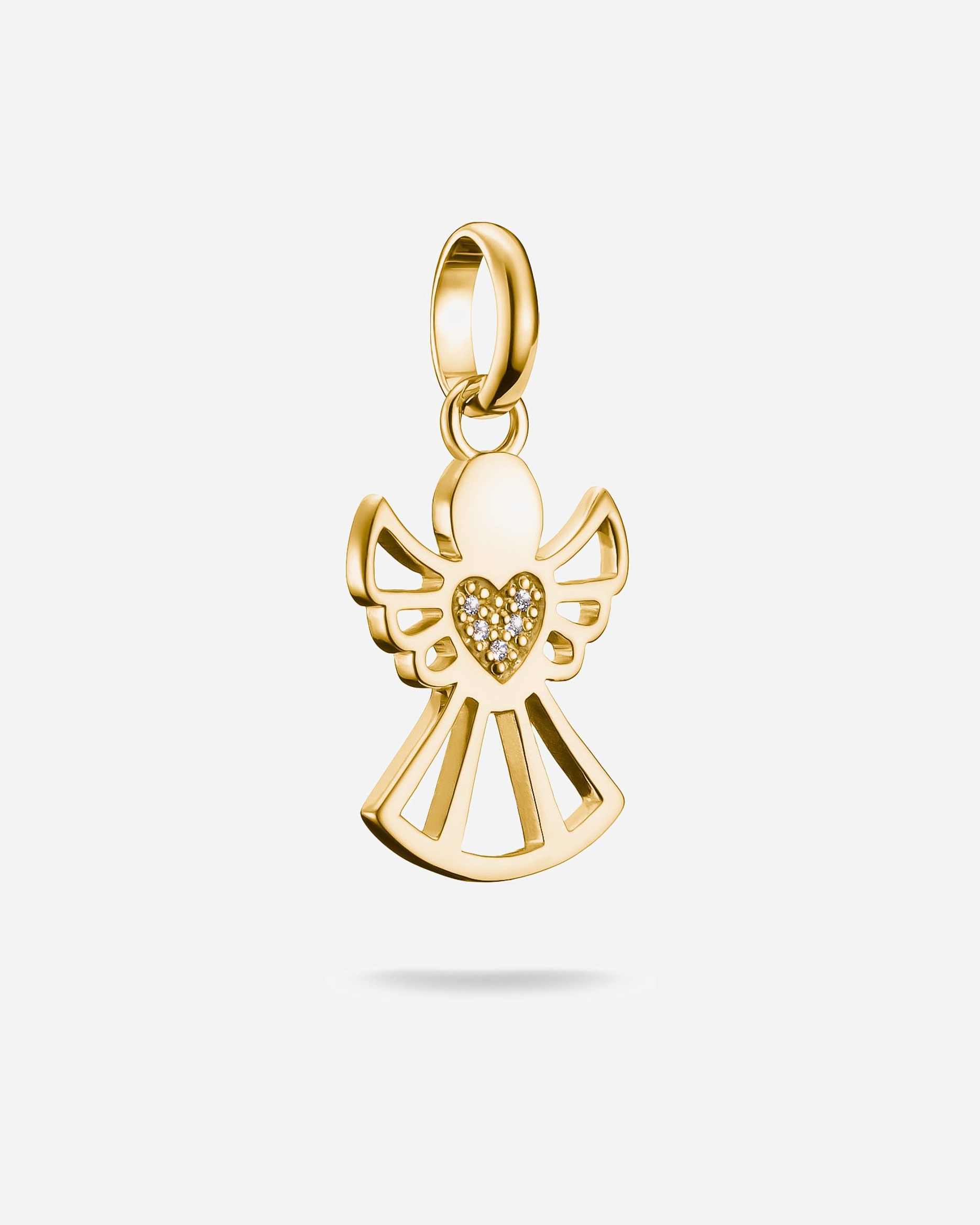 Anhänger für Weiblich Thomas Sabo Charm 925er Silber, recycelt gold