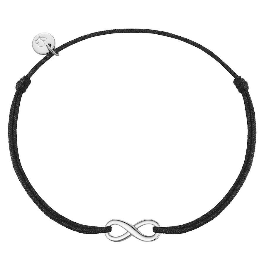 Glanzstücke München Armband Infinity aus Sterling Silber in silber 15,0 - 22,0 cm, flexibel einstellbar Damen