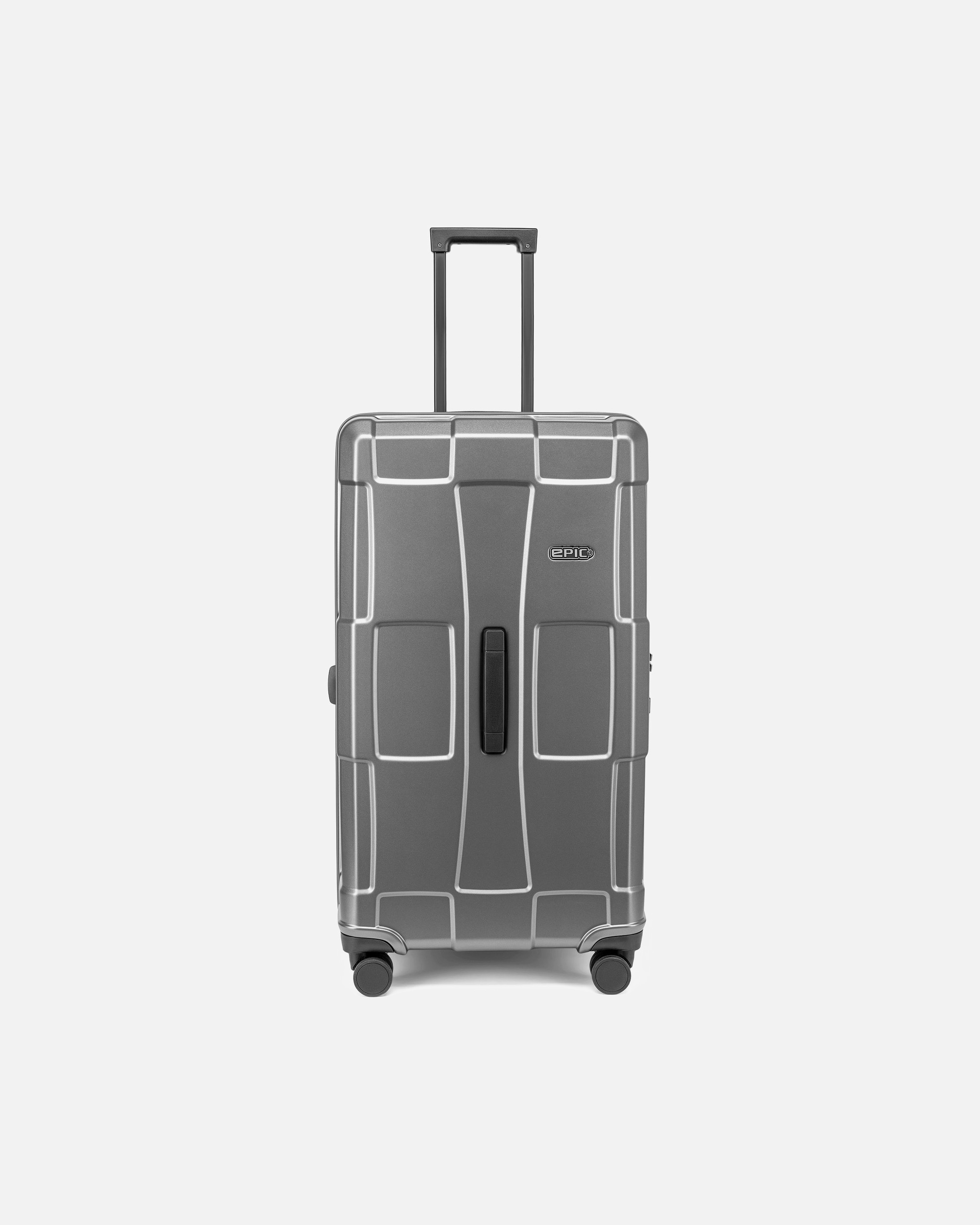 Trolley für Männlich Epic Crate Trunks 4 Rollen Trolley 82 cm stealth grey