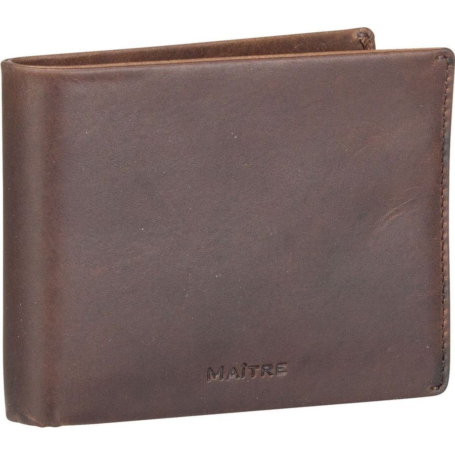 Maître Geldbörse Birkheim Dietwald BillFold SH8 Dark Brown Braun Herren