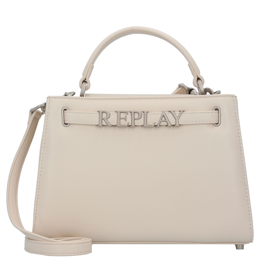 Replay Henkeltasche dirty white Weiss Damen