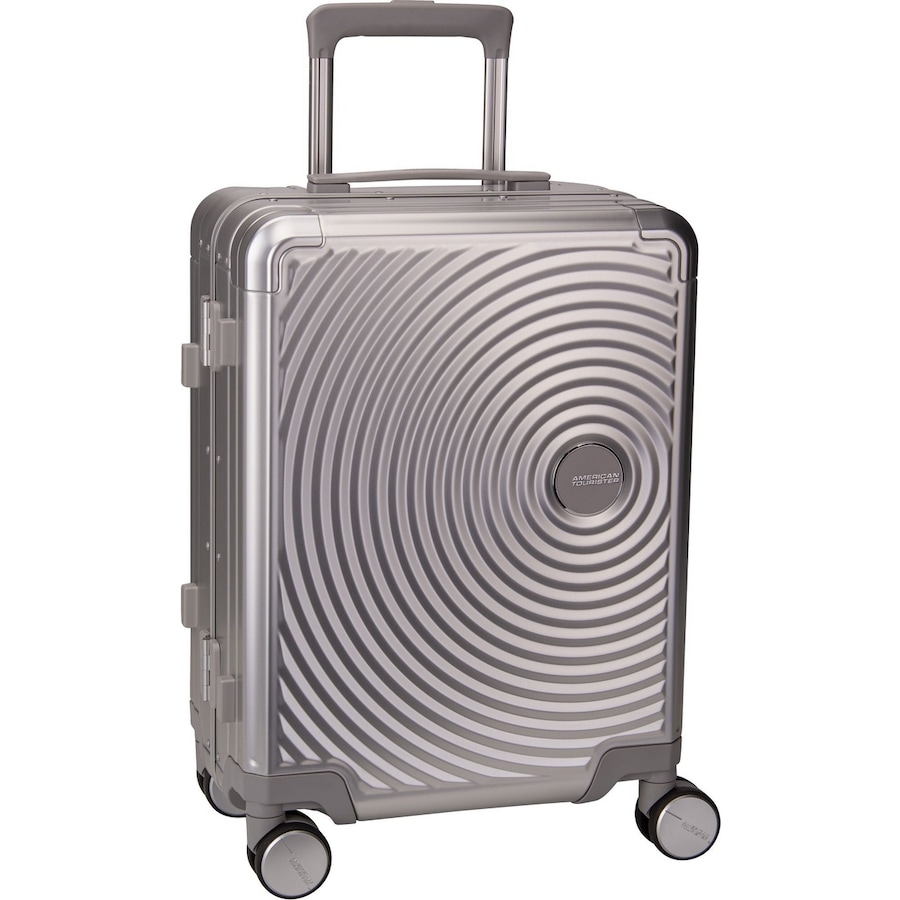 American Tourister Koffer Soundbox 4-Rollen 55 cm Silver Silber