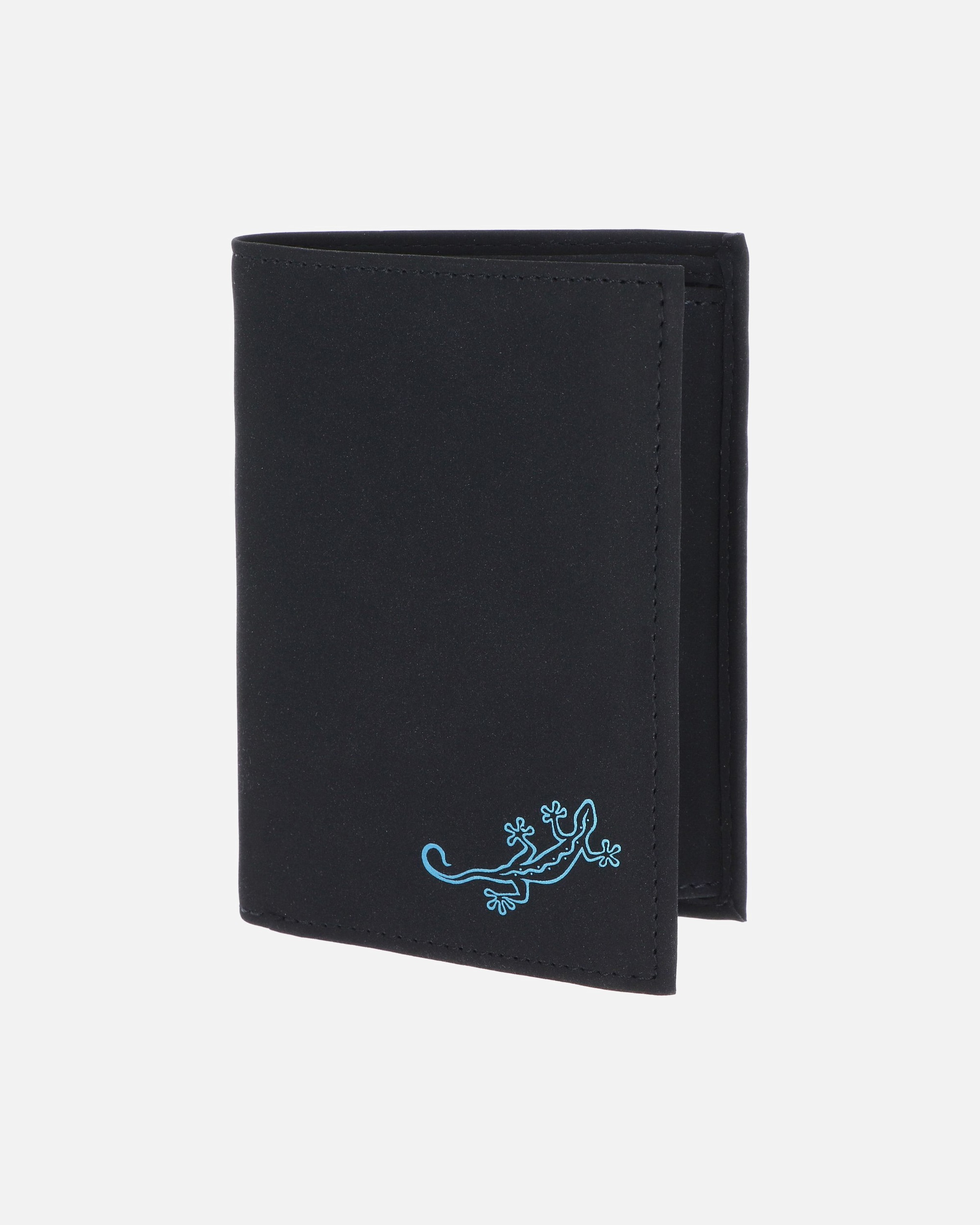 Portemonnaie für Männlich oxmox New Cryptan Geldbörse schwarz-lizard 2.0 cyan