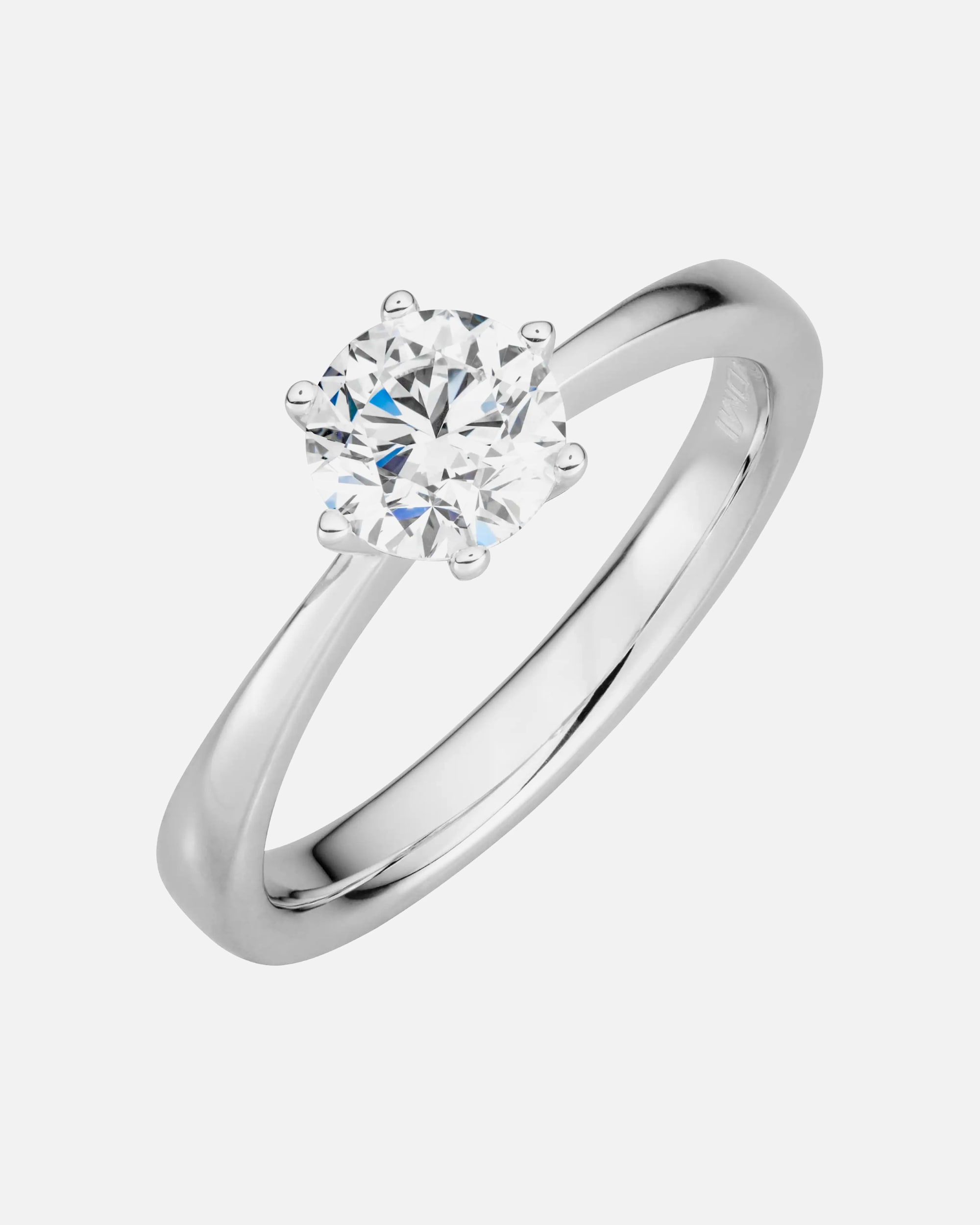 Ring für Weiblich Lyomi Default Brand Line Ring 585/- Gold Diamant Lab Grown weiß 1,0ct. 052 (16,6)