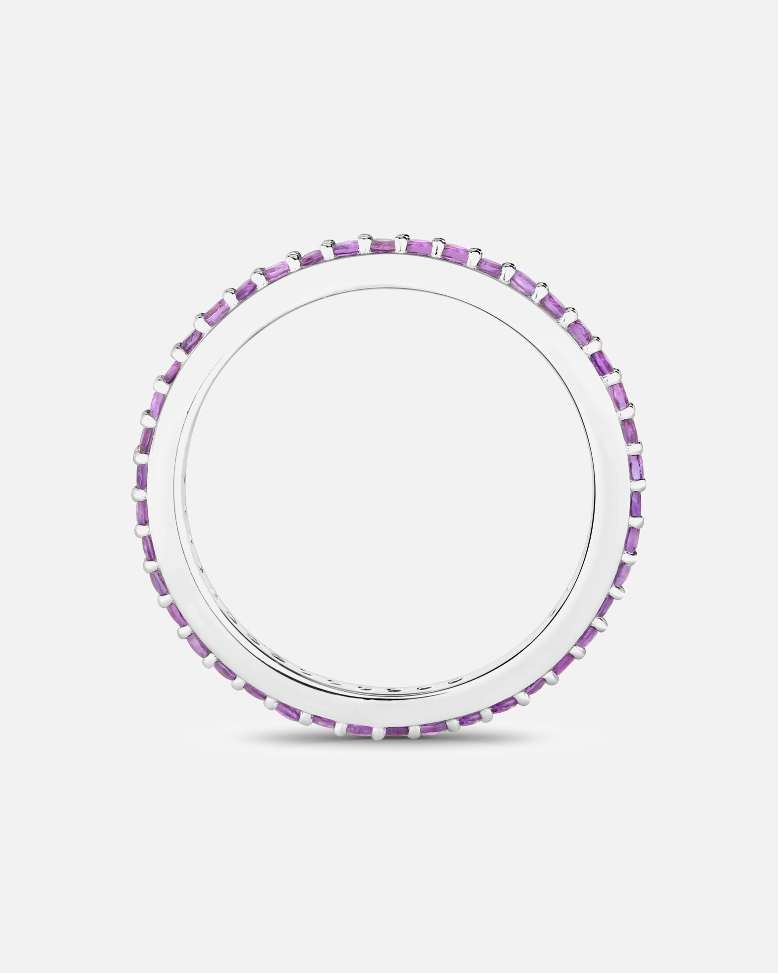 Ring für Weiblich Rafaela Donata Ring aus Sterling Silber in Silber mit Amethyst 54