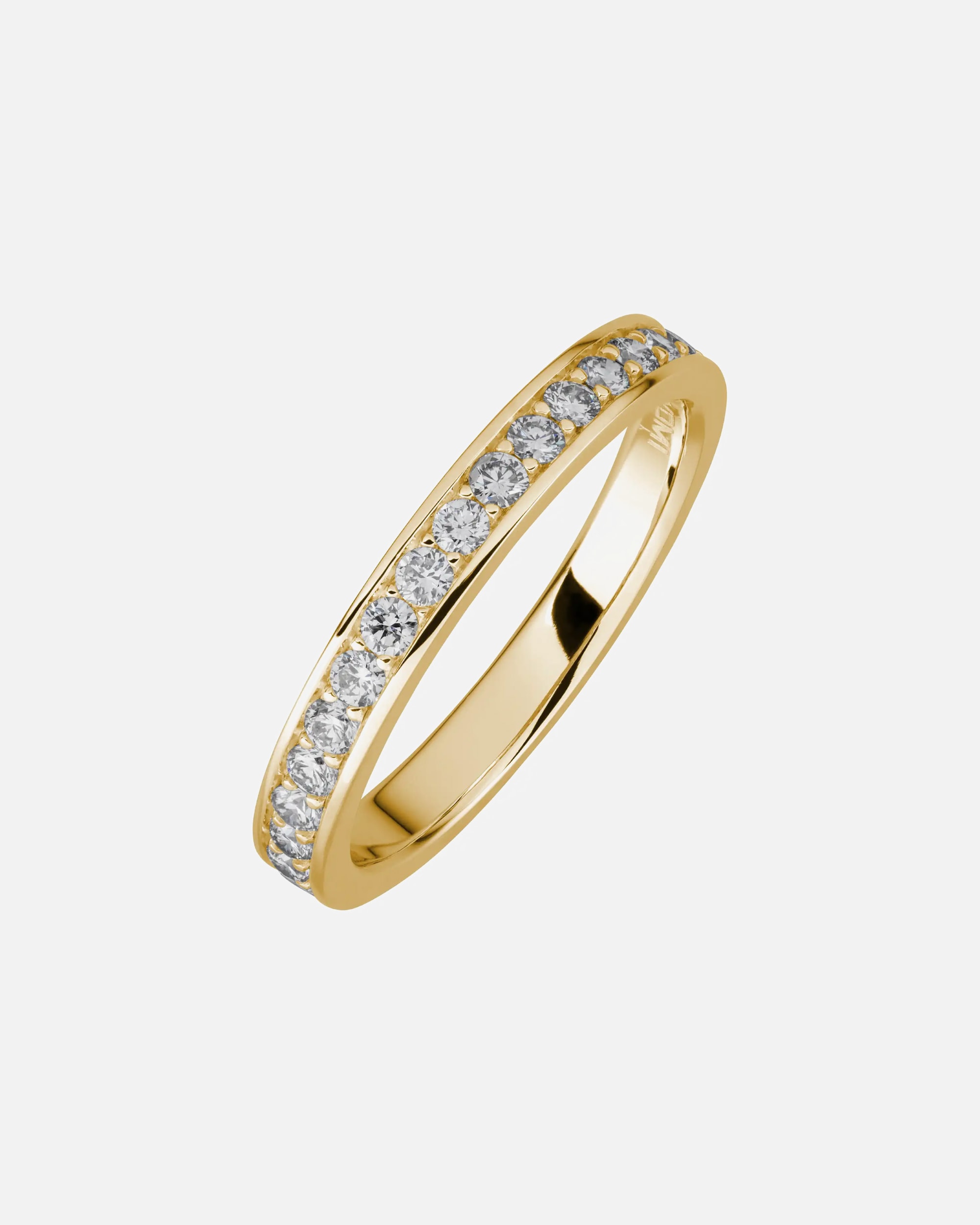 Ring für Weiblich Lyomi Default Brand Line Ring 585/- Gold Diamant Lab Grown weiß 0,43ct. 050 (15,9)