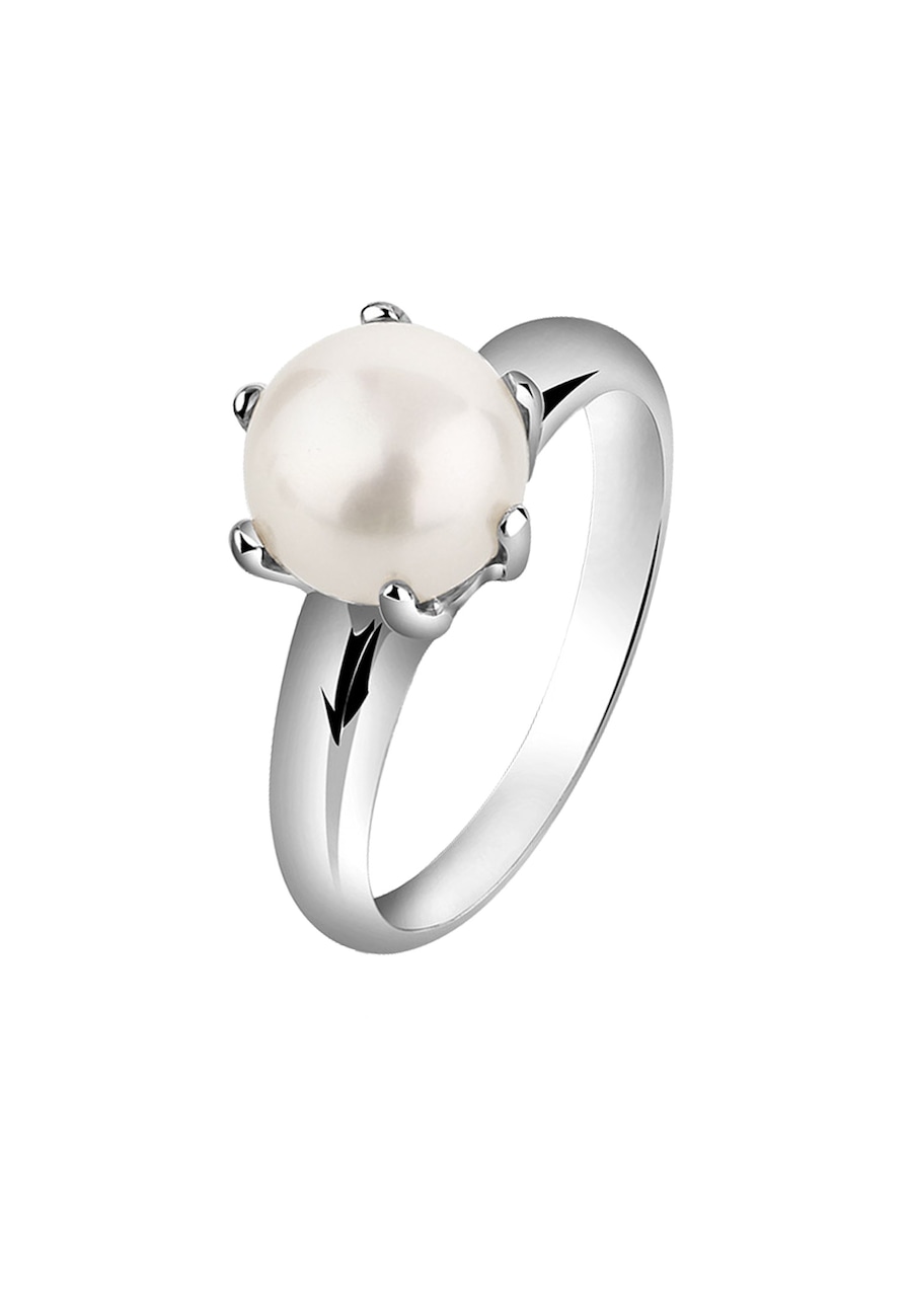Nenalina Süßwasserzuchtperle Klassik Fein 925 Sterling Silber 54 Damen