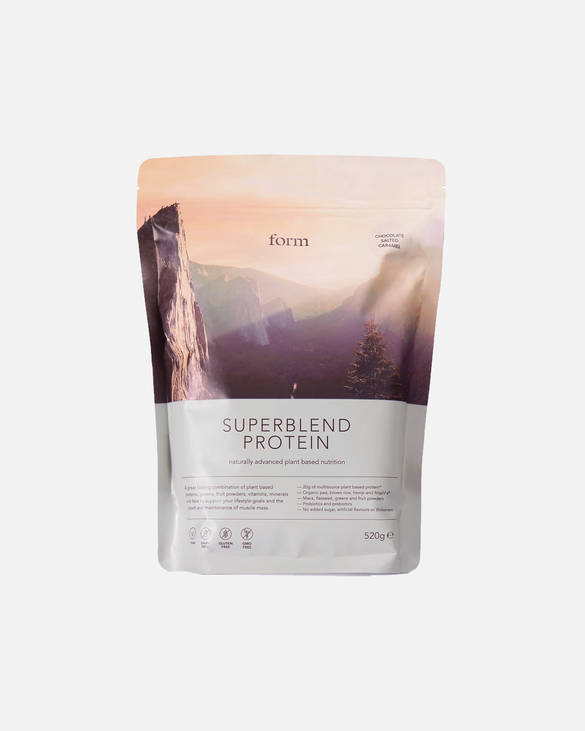 Protein & Shakes für Unisex Form Nutrition Default Brand Line SUPERBLEND PROTEIN CHOCOLATE PEANUT 520 g Pulver