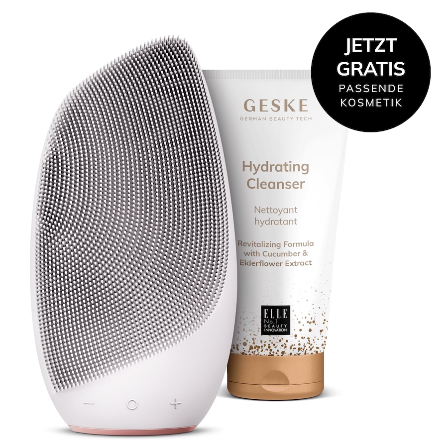 GESKE Sonic Thermo Facial Brush | 6in1 Farbe: Starlight + Gratis Kosmetik