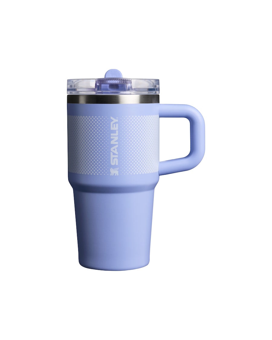 Stanley 1913 Thermobecher - 0,59L QUENCHER PROTOUR FLIP STRAW TUMBLER Hydrangea Fade Grau
