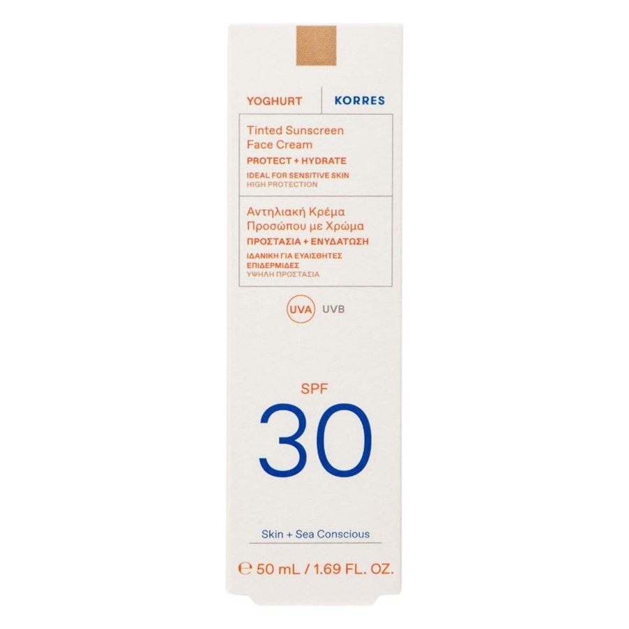 KORRES Yoghurt Getönte Sonnencreme für das Gesicht SPF30 50 ml Damen