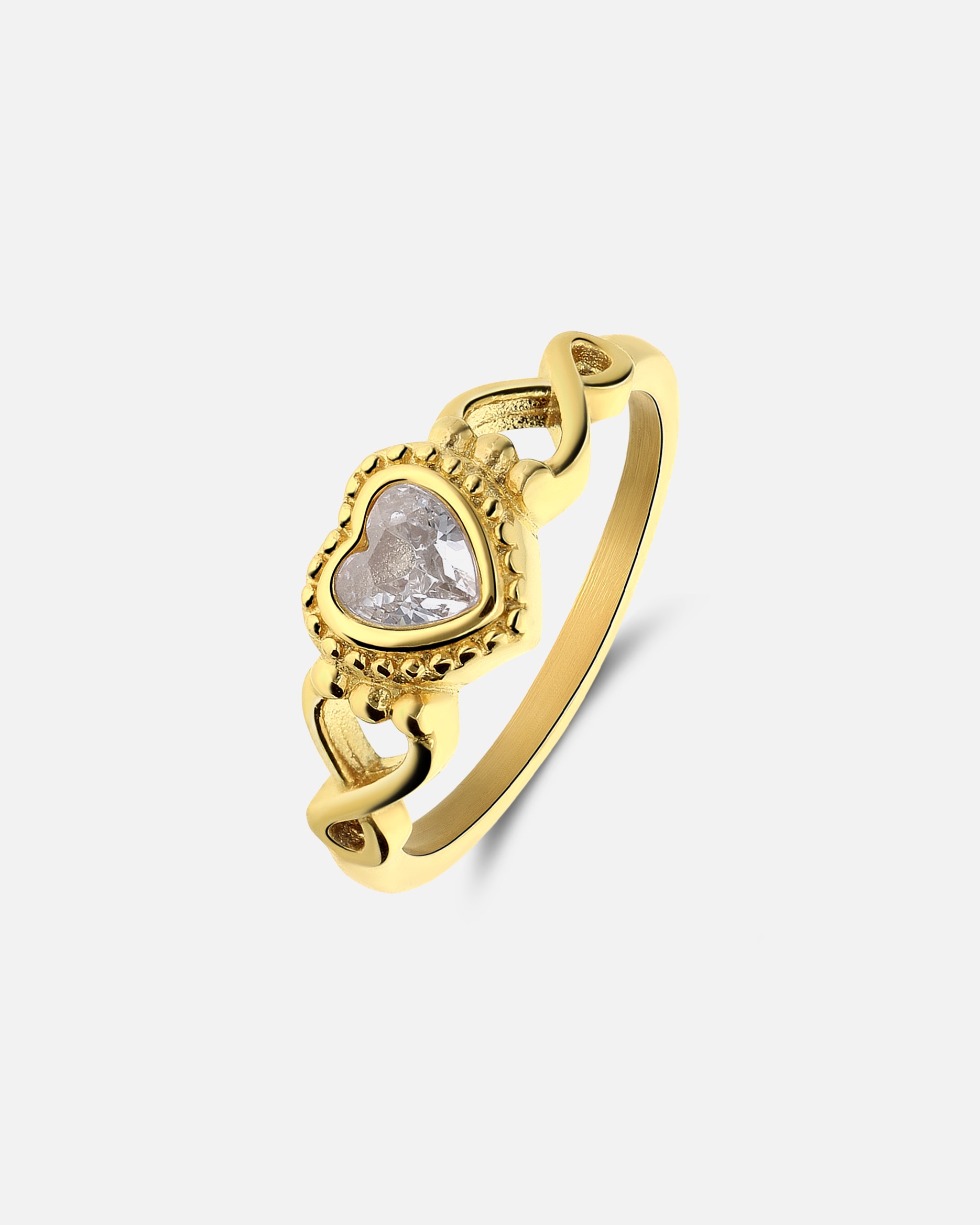 Ring für Weiblich Lucardi Ring Stahl 63mm