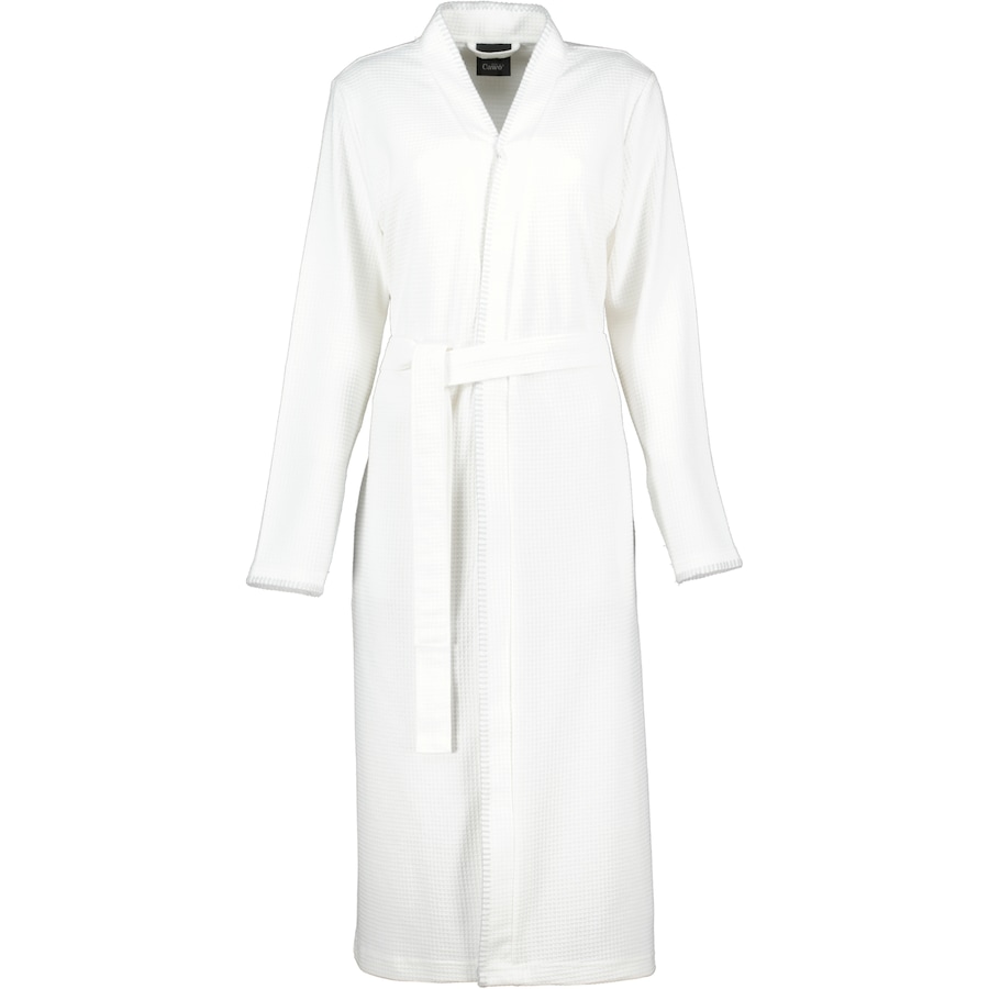 Cawö Bademäntel Damen Kimono Pique 812 weiß - 67 XL