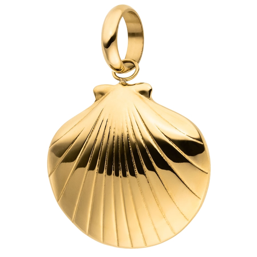 Purelei Seashell Charm 100% Edelstahl Gold Hellbraun