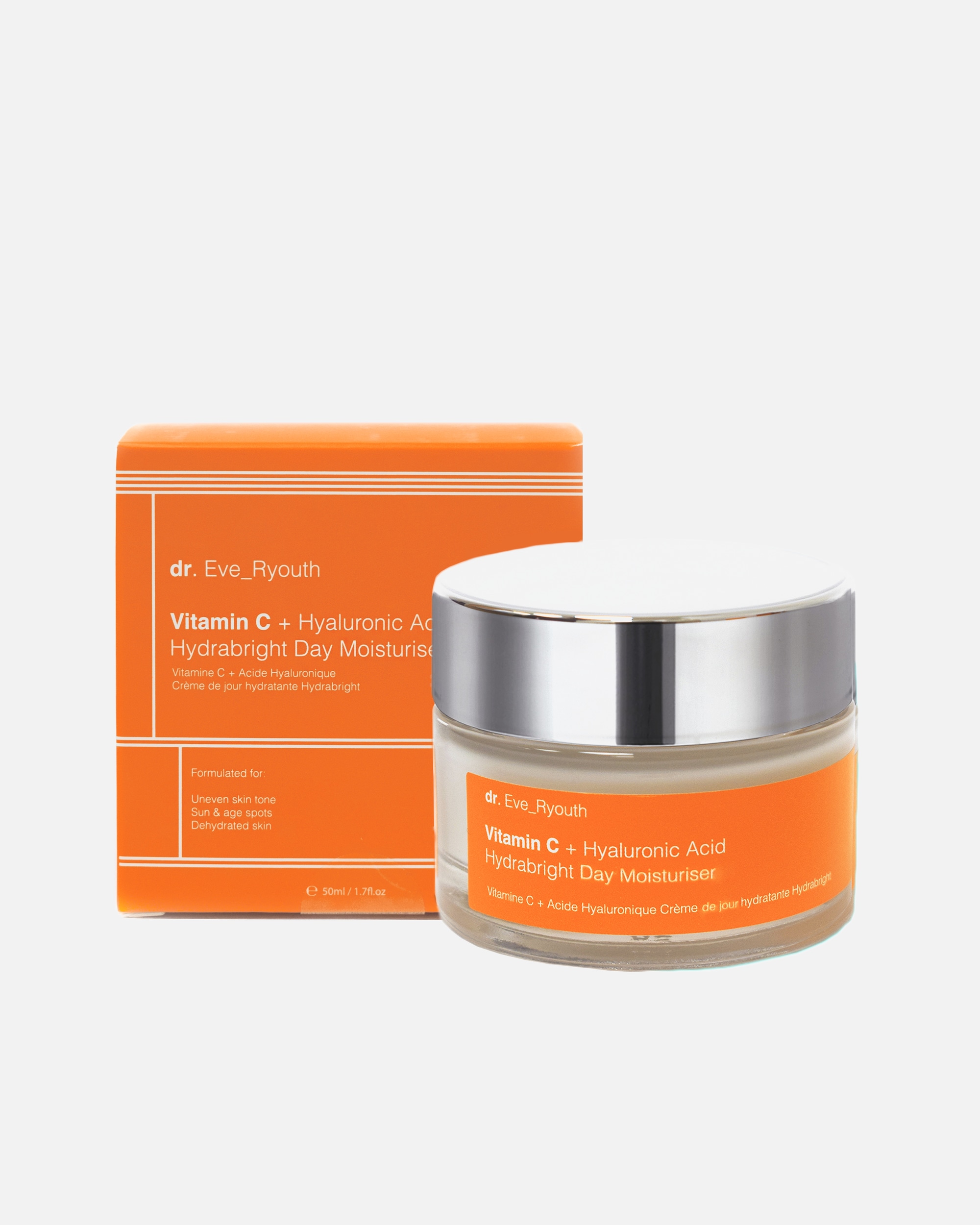 Tagescreme für Weiblich Dr. Eve_Ryouth Vitamin C + Hyaluronsäure Hydrabright Tagescreme 1 Stück Stück