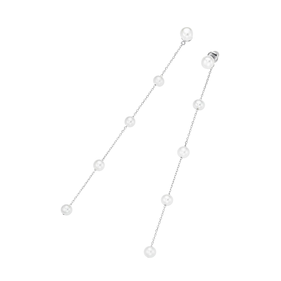 Giorgio Martello Milano Ohrhänger mit Süßwasser-Perlen, Silber 925