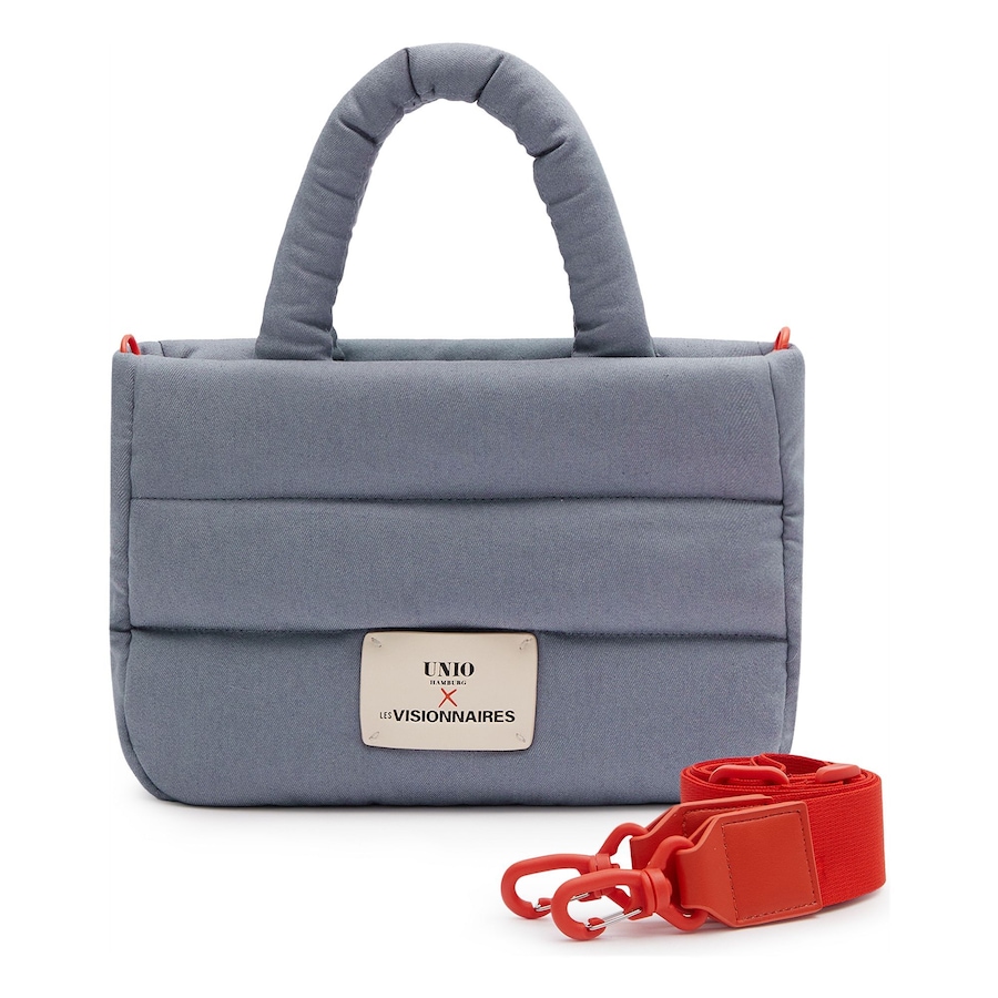 LES VISIONNAIRES Unio Cortina S Henkeltasche denim Grau Damen