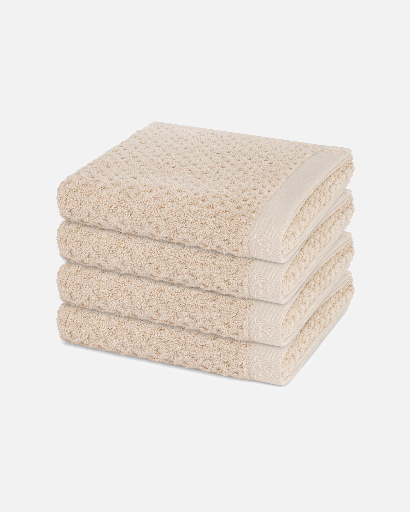 Handtuch für Unisex ROSS Handtuch-Set Harmony (4er Set) Natur