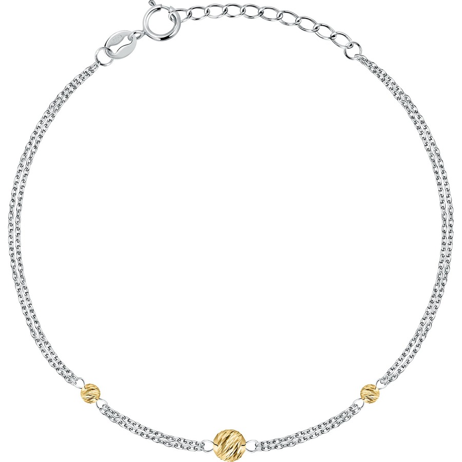 CHRIST Armband 925er Silber, recycelt bicolor Damen