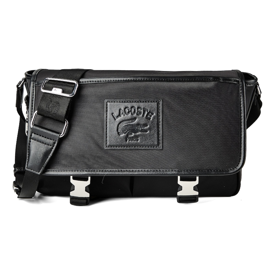 Lacoste Classics Messenger 30.5 cm noir Schwarz Herren