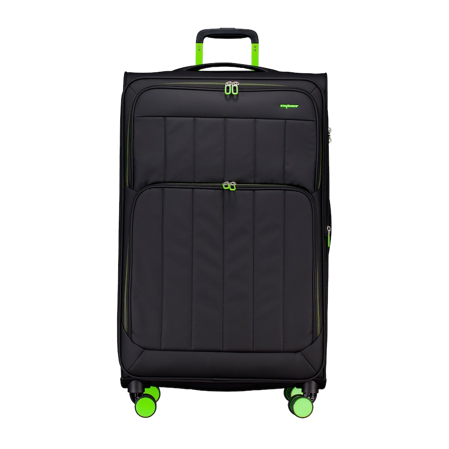 Franky Trolley T26 erweiterbar Größe L Black Neongreen