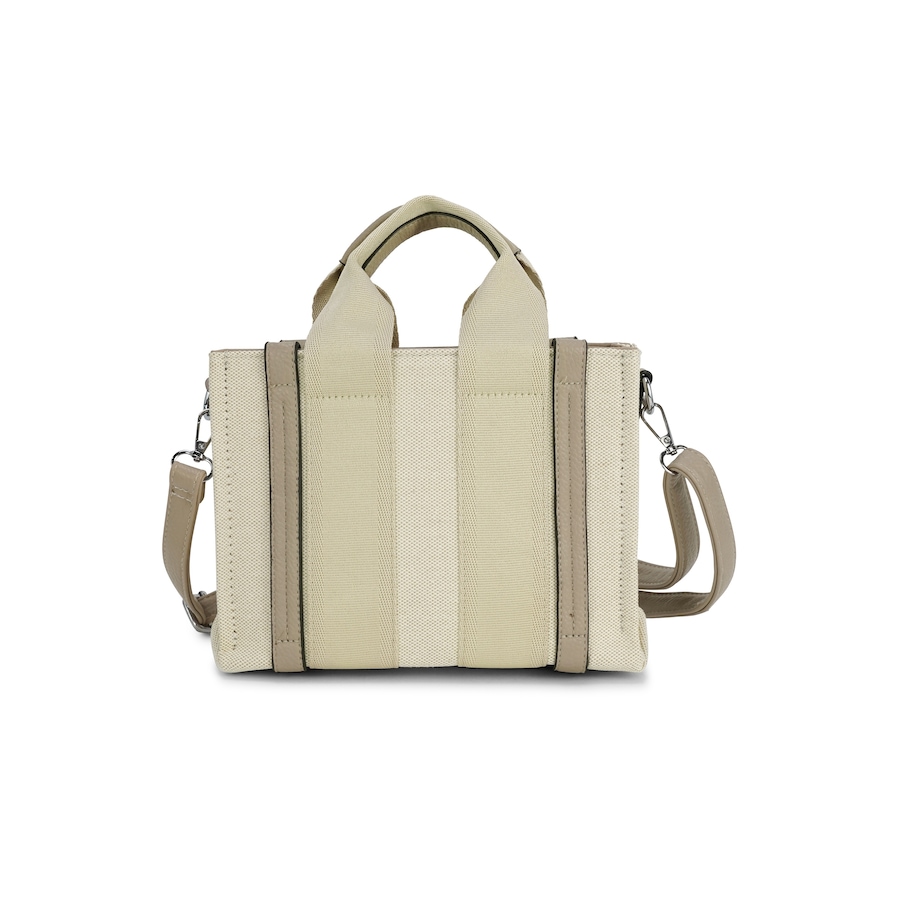 HARPA Crossbody-Tasche TAMI Canvas-Streifen braun
