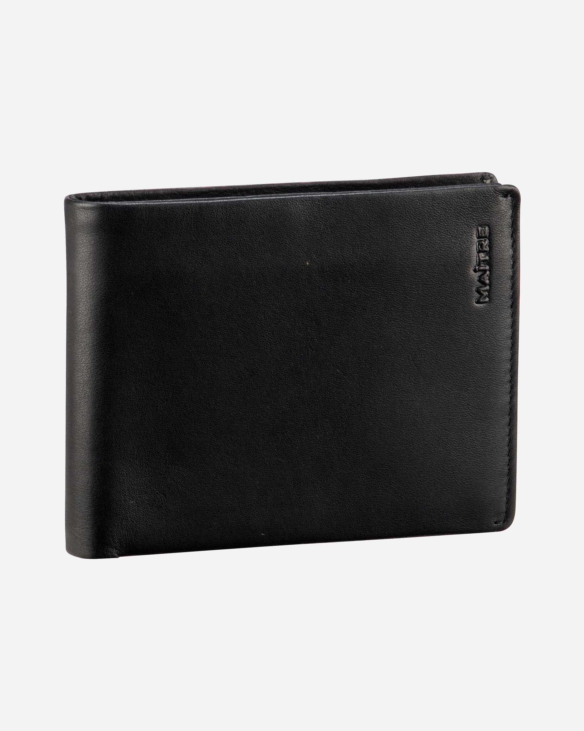 Portemonnaie für Männlich Maître Geldbörse Hundsbach Galbert Billfold H10 Black