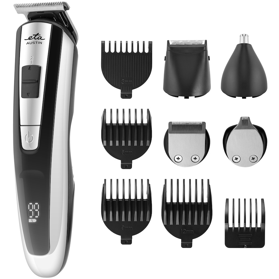 eta Haar- und Bartschneider Austin Schwarz Weiss