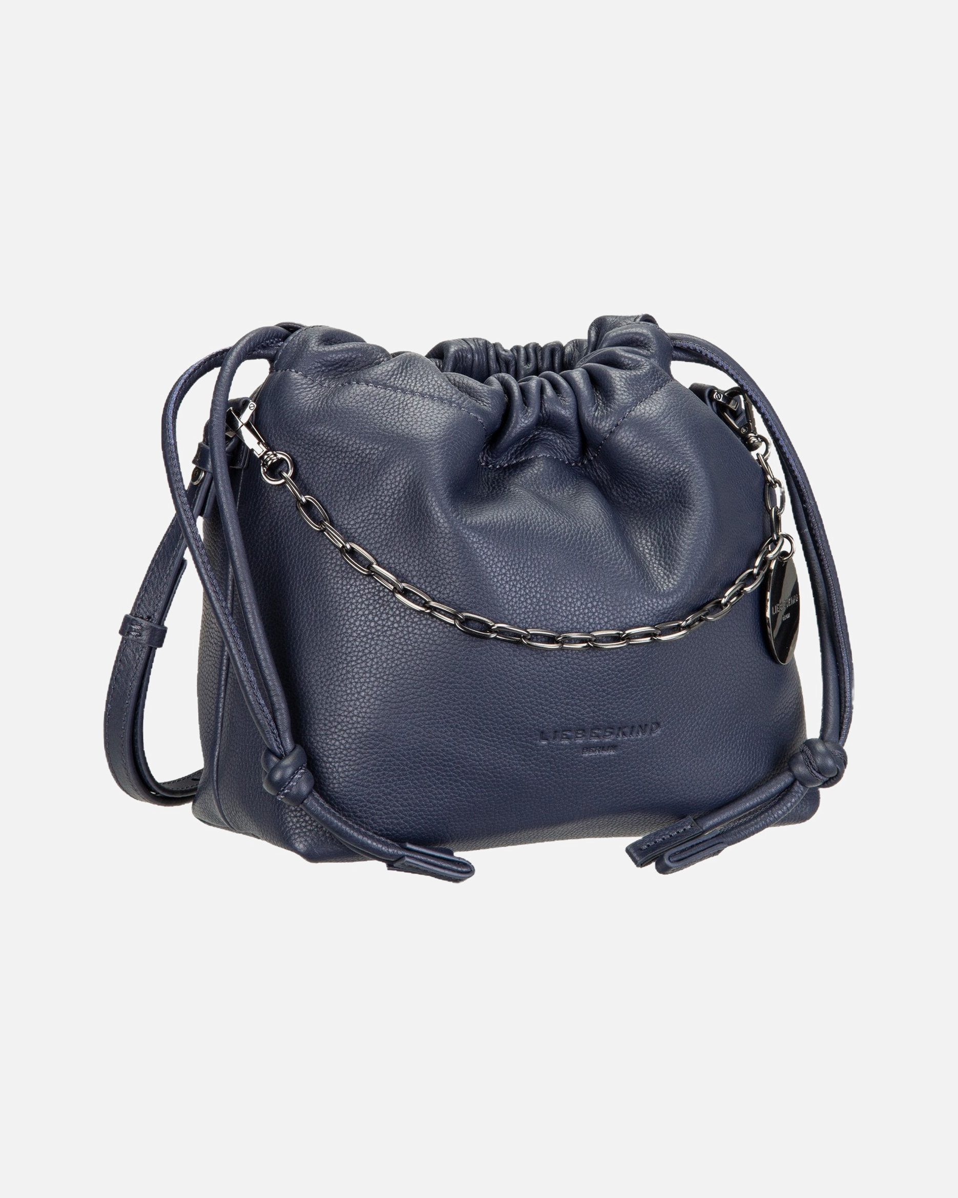 Umhängetasche für Weiblich Liebeskind Handtasche Lya II Hobo S Small Pebble Peacoat