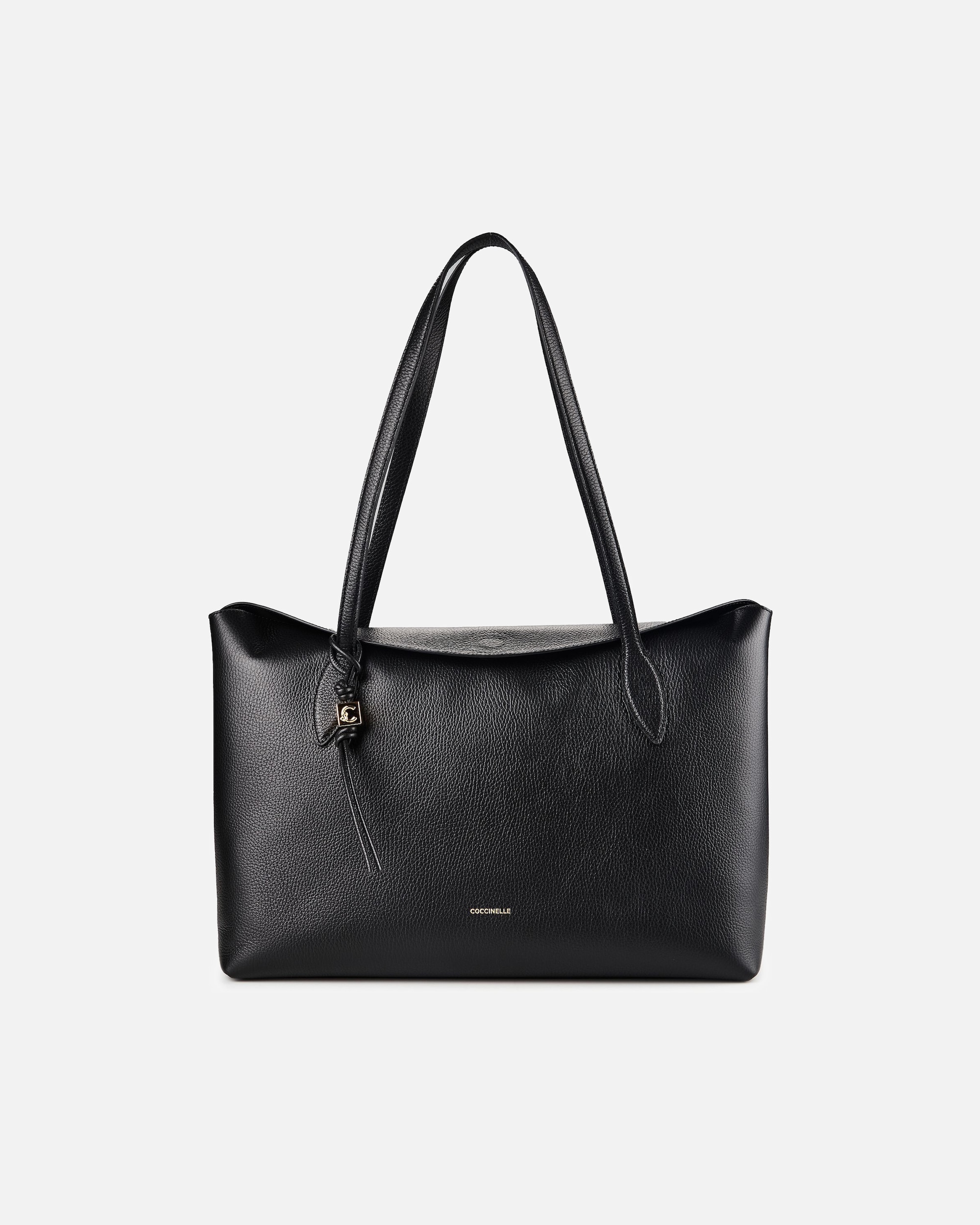 Tasche für Weiblich Coccinelle Thess Schultertasche noir