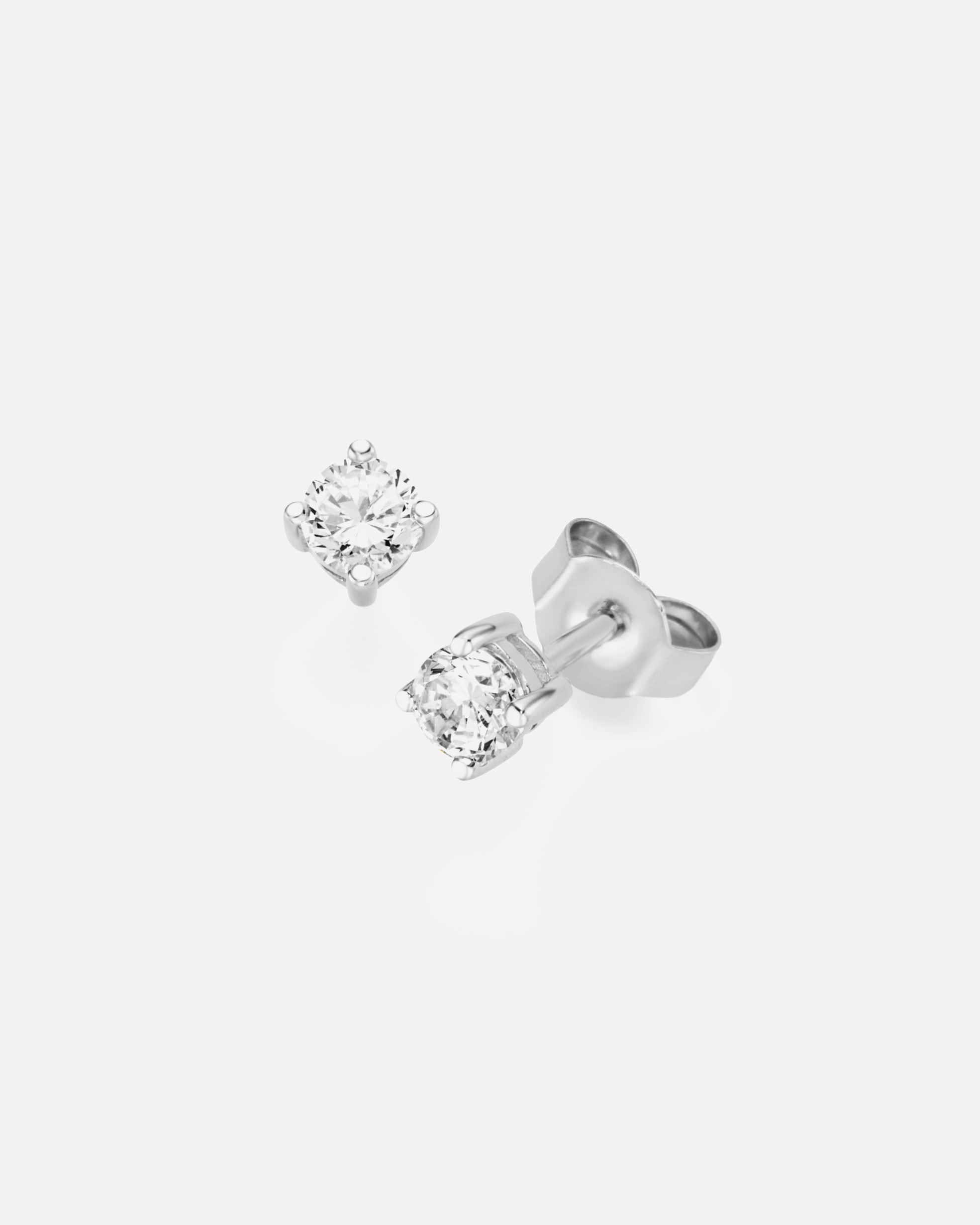 Ohrringe für Unisex Luigi Merano Ohrstecker mit Brillanten zus. ca. 0,15 ct, Gold 585 Onesize