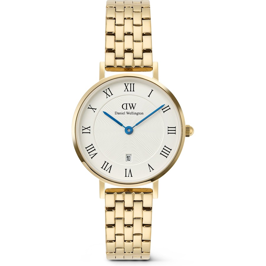 Daniel Wellington Damenuhr Edelstahl gelbgold Damen