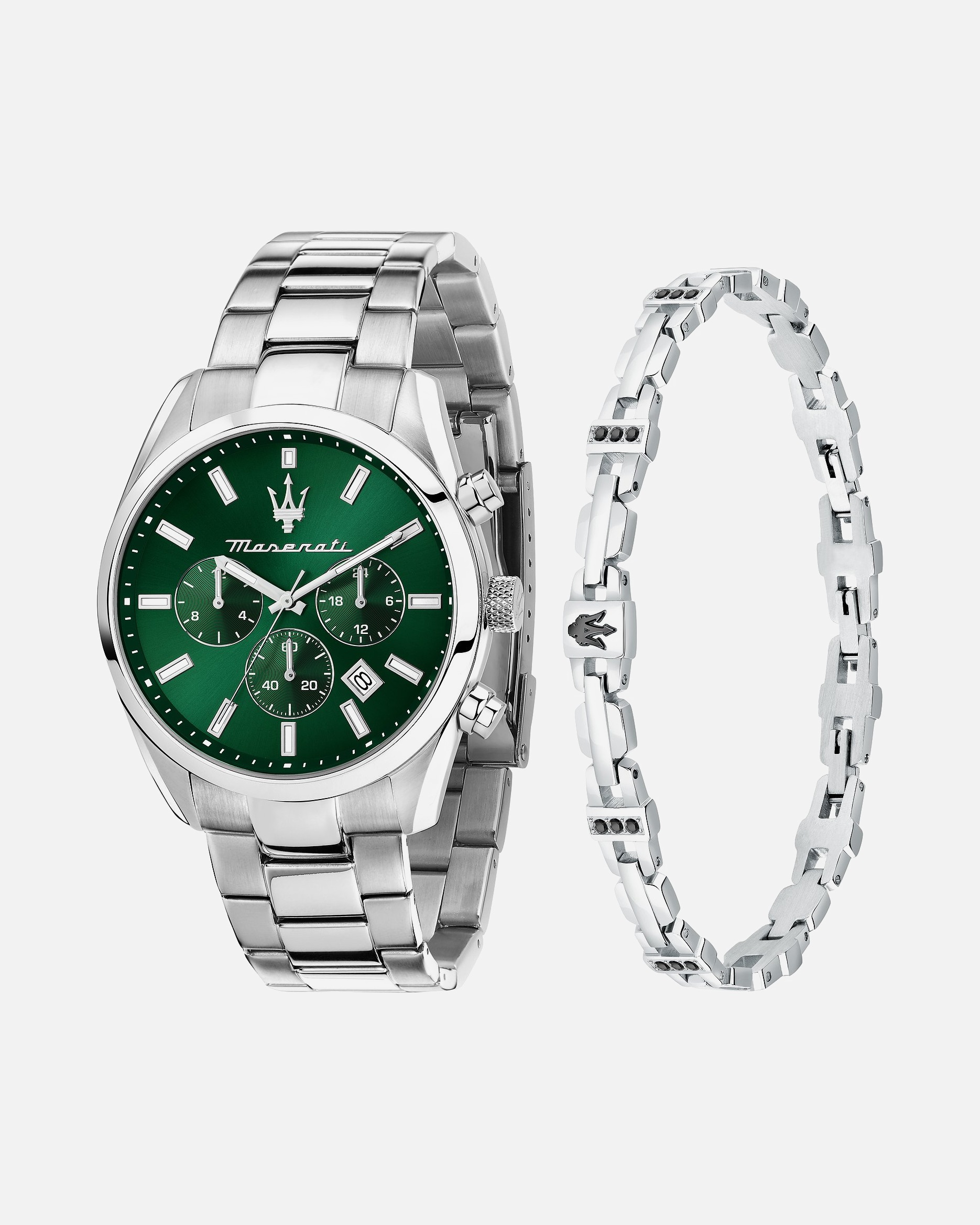 Uhr für Männlich Maserati Uhren-Set Edelstahl One Size