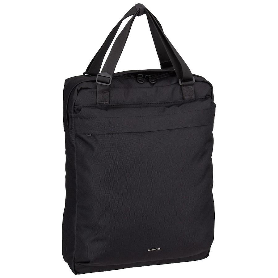 Sandqvist Rucksack Go 2-Way Tote Black Schwarz