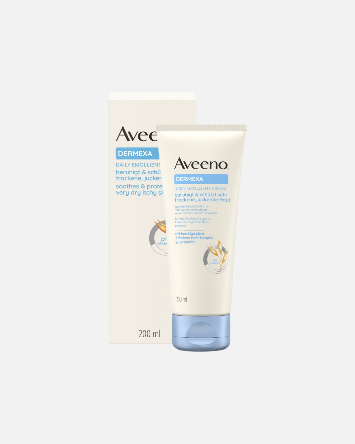 Bodylotion für Unisex Aveeno Default Brand Line Dermexa Emollientien 200 ml