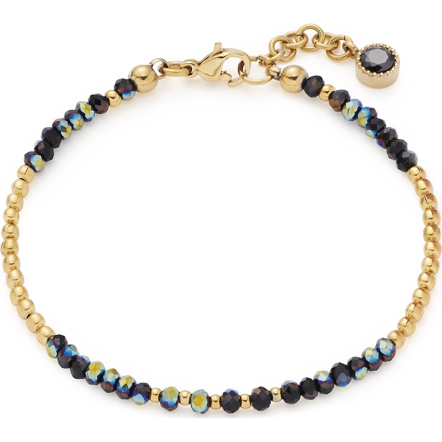 Leonardo Armband Edelstahl, Glas One Size Damen