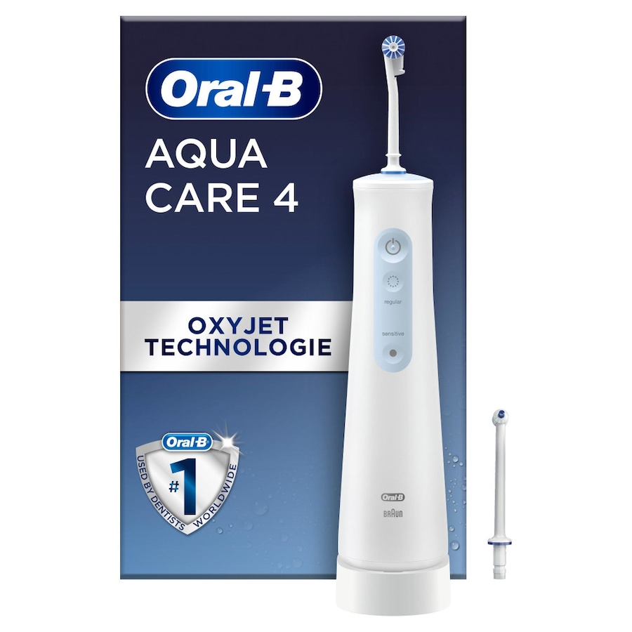 Oral-B Kabellose Munddusche mit Oxyjet-Technologie und 2 Reinigungsmodi