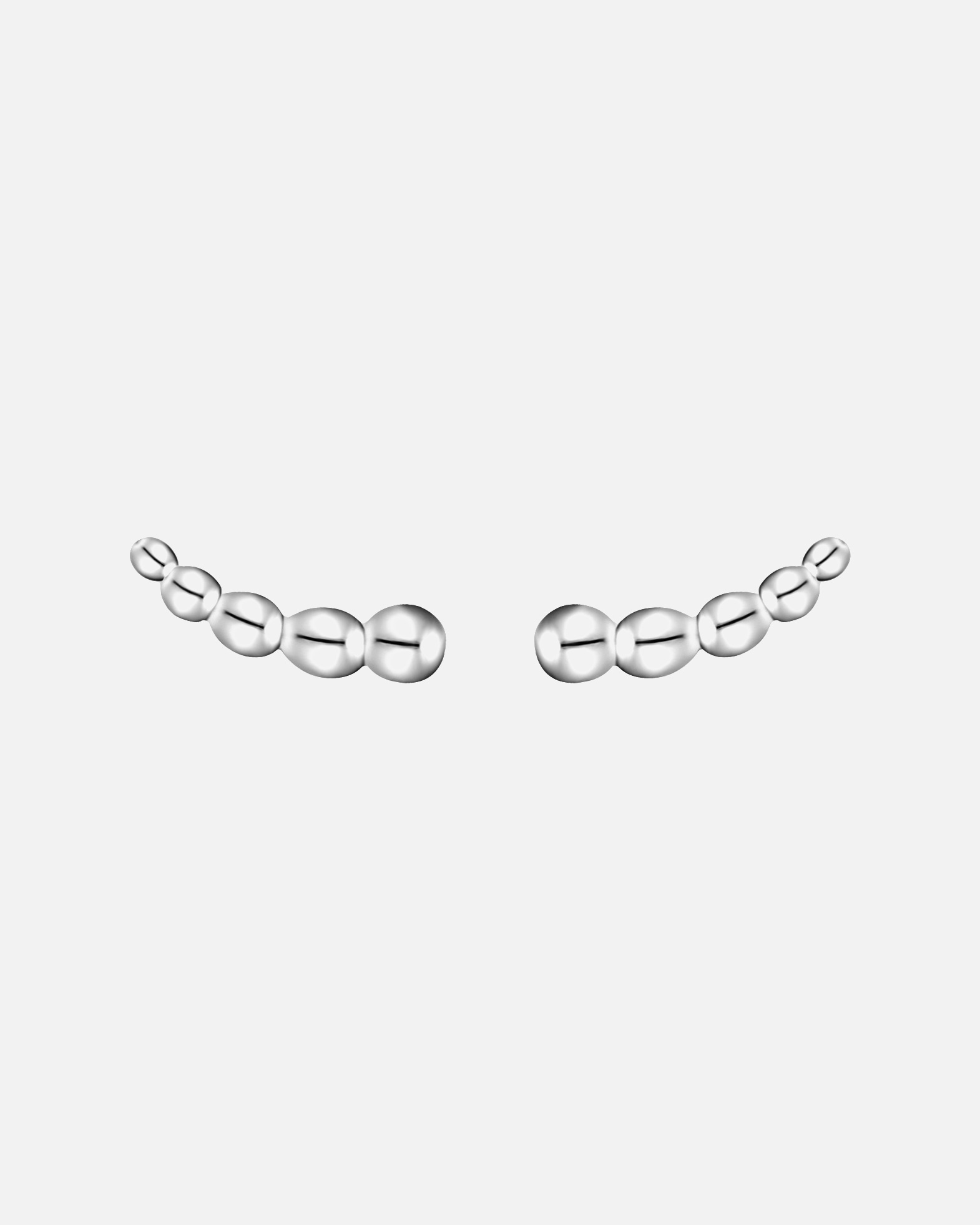 Ohrringe für Weiblich Glanzstücke München Ohrstecker aus Sterling Silber in roségold 10,4 mm