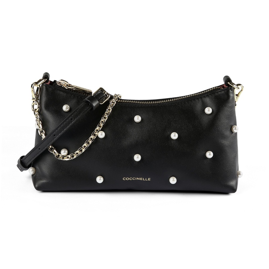 Coccinelle Aura Umhängetasche noir Schwarz Damen
