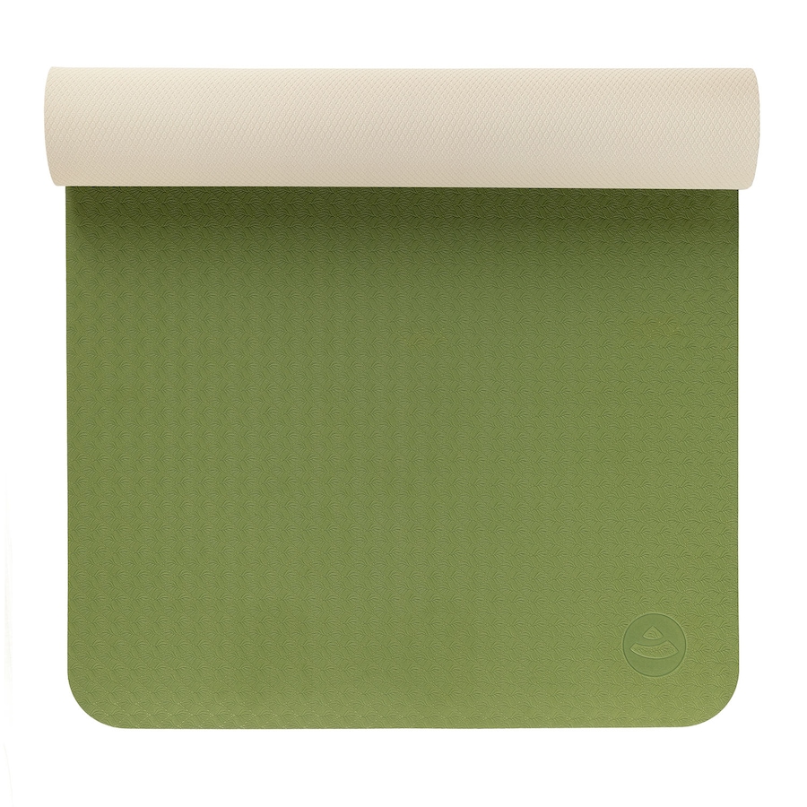 bodhi Yogamatte FLOW aus TPE olive/sand
